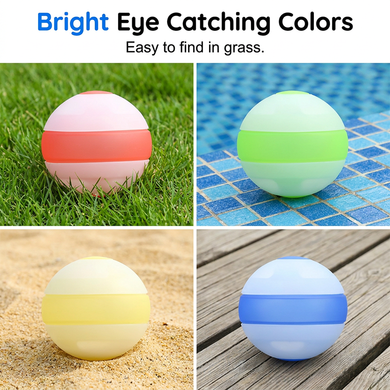Water Ball Set Self-Sealing Reusable Soft Silicone