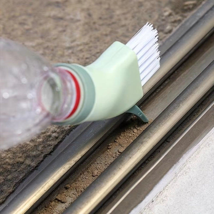 Water Bottle Brush Screw-On Water-Flow Angled Head