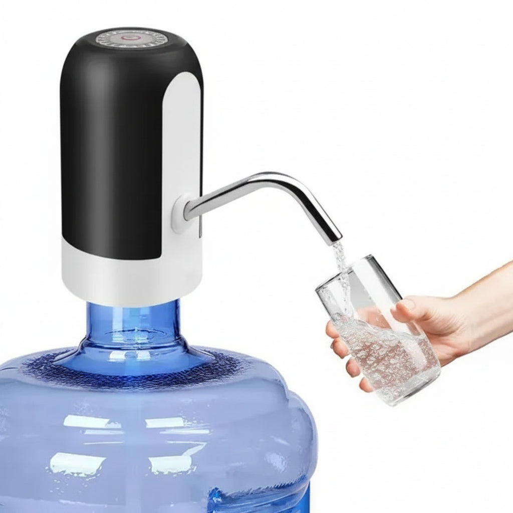 Water Bottle Pump USB Rechargeable Touch Control 2-6 Gallon