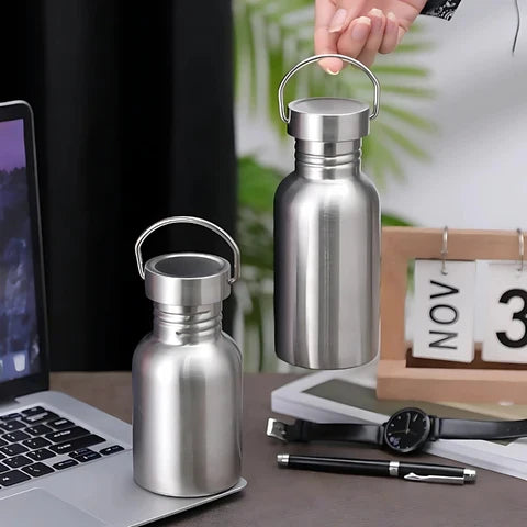 Water Bottle Stainless Steel Leak-Proof Odorless Non-Slip Base