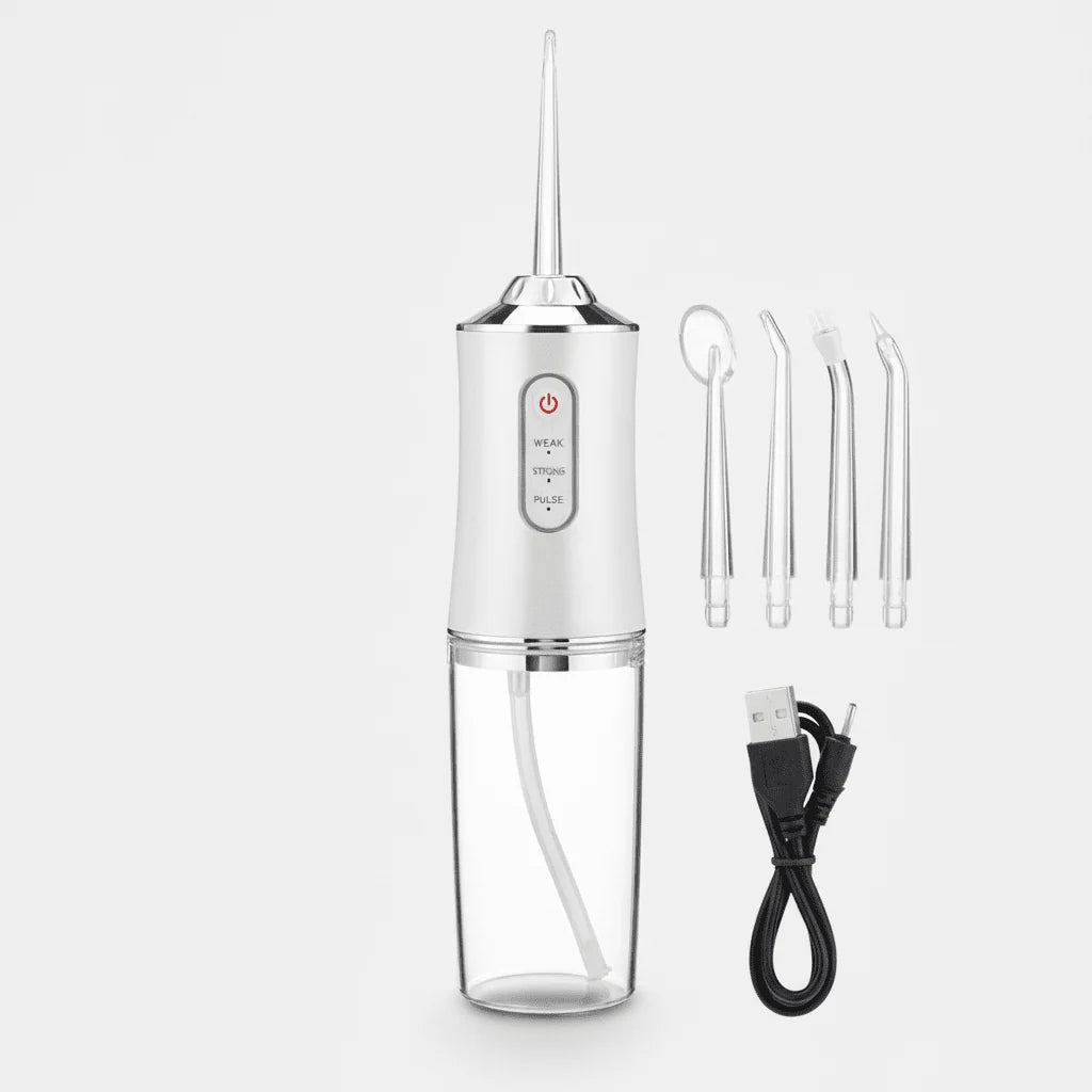 Water Flosser 360° Rotatable Nozzle USB Rechargeable