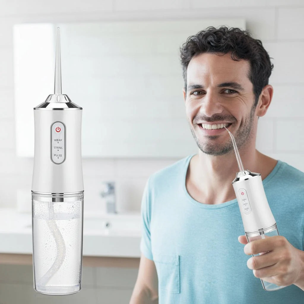 Water Flosser 360° Rotatable Nozzle USB Rechargeable
