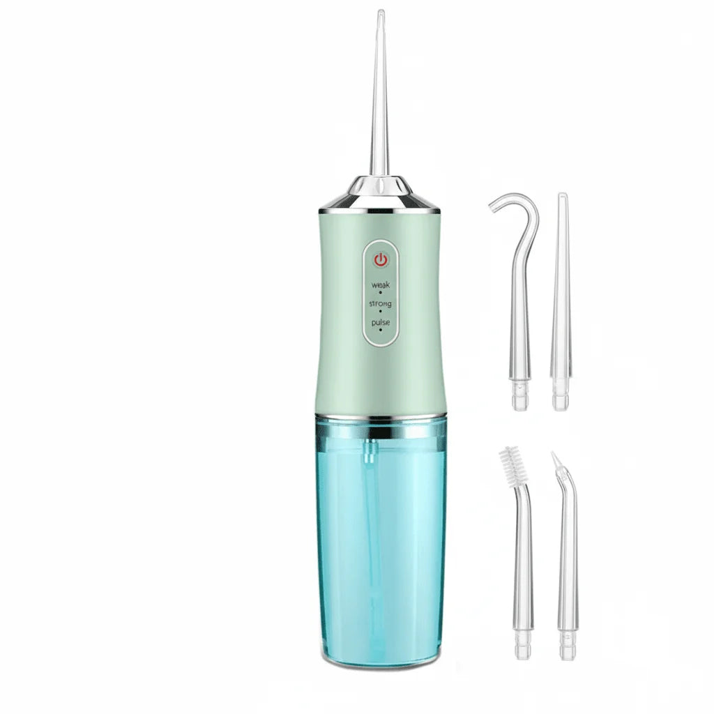 Water Flosser 360° Rotatable Nozzle USB Rechargeable