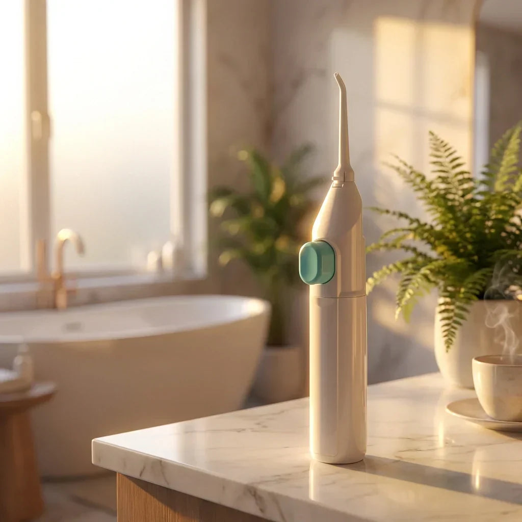 Water Flosser Pulsating Jet Adjustable Pressure USB Rechargeable