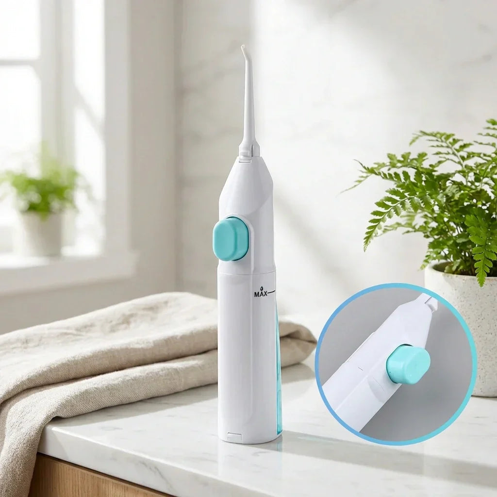 Water Flosser Pulsating Jet Adjustable Pressure USB Rechargeable