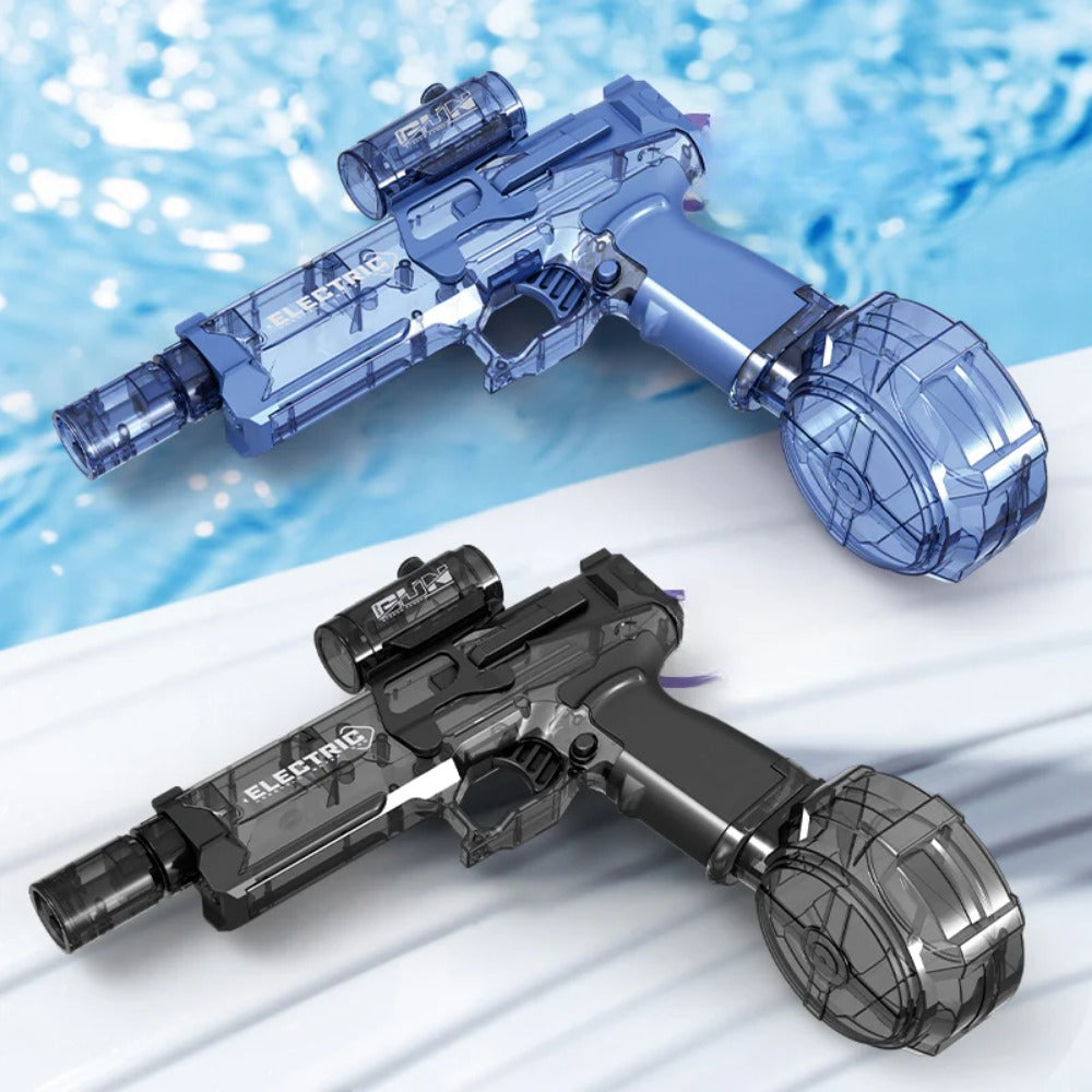 Water Gun LED Lighting & Quiet Silencer 105-Min Playtime