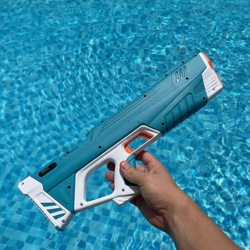 Water Gun Rechargeable Continuous Stream Large Tank