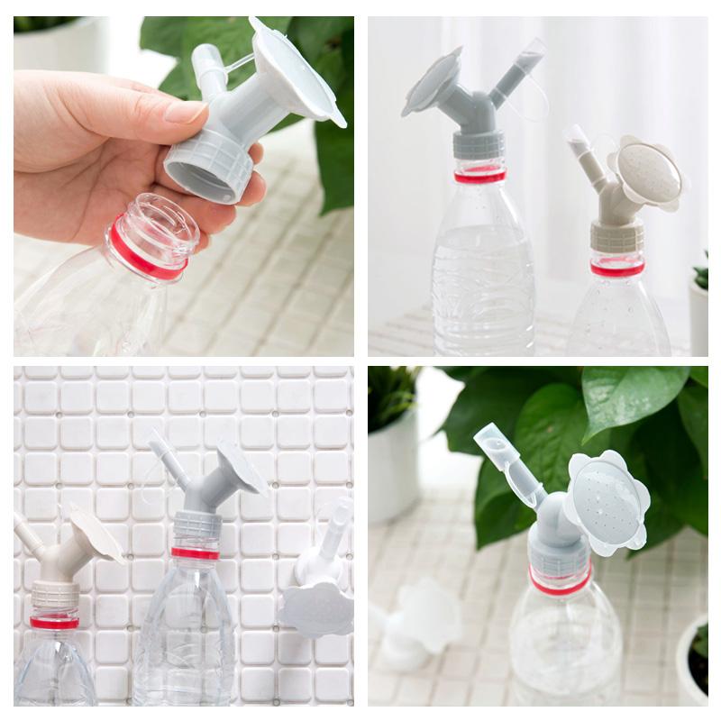 Watering Bottle Attachment Flower-Shaped Universal Fit Spray & Stream