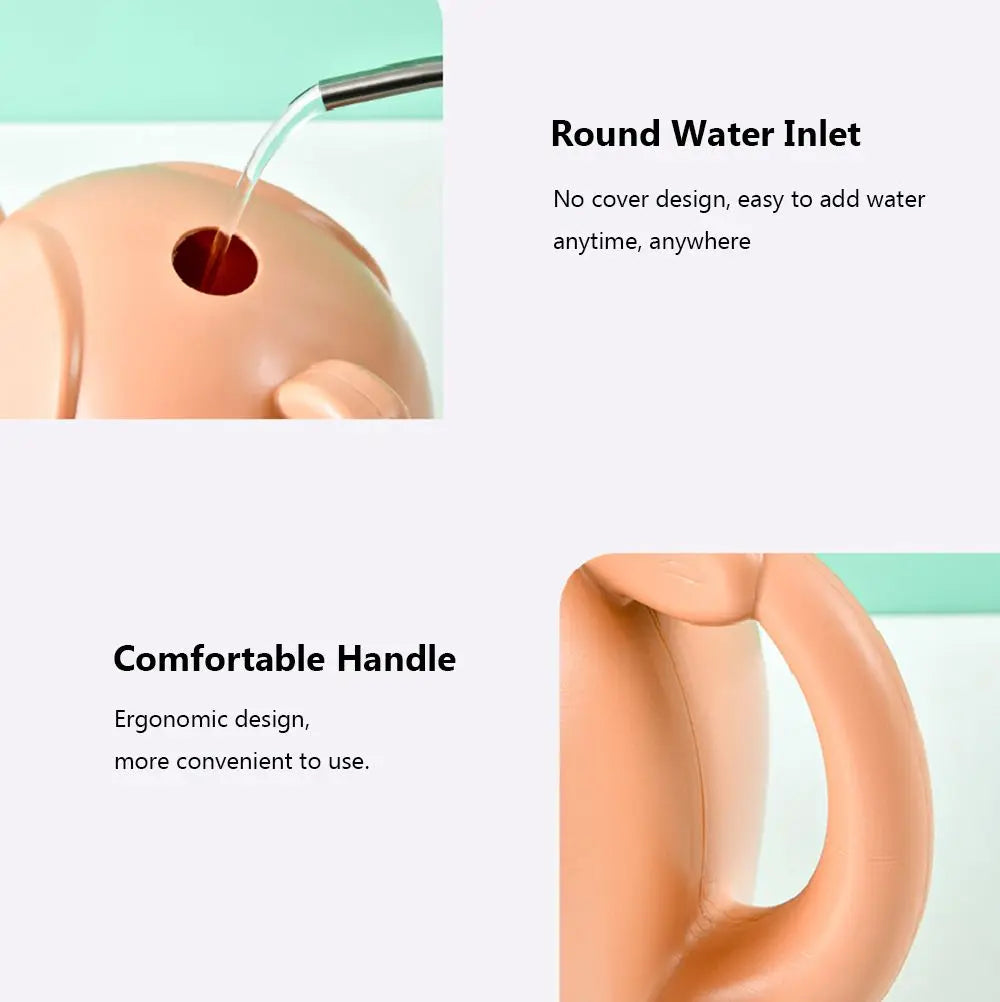 Watering Can Elephant Shape Adjustable Spray Ergonomic Handle