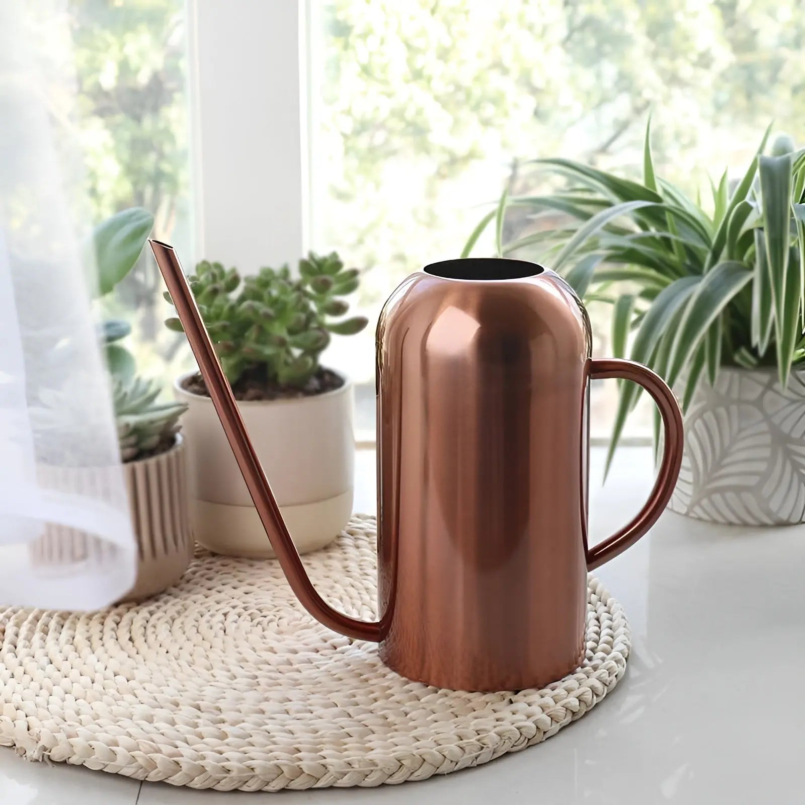 Watering Can Stainless Steel Long Precision Spout 1.5L