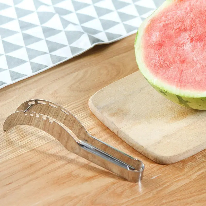 Watermelon Cutter Serrated Slice & Lift Stainless Steel
