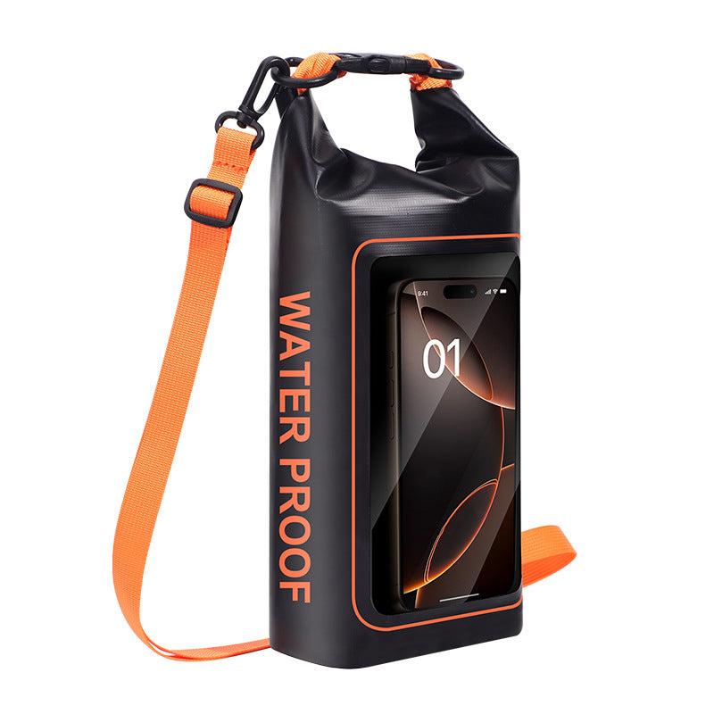 Waterproof Phone Pouch Adjustable Strap & Clear Touch Window