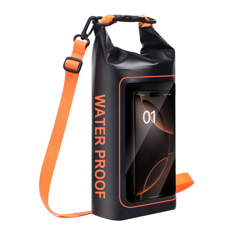 Waterproof Phone Pouch Adjustable Strap & Clear Touch Window