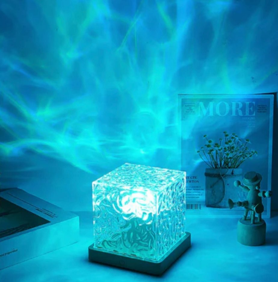 Wave Lamp USB Rechargeable 16 Colors & Remote Control