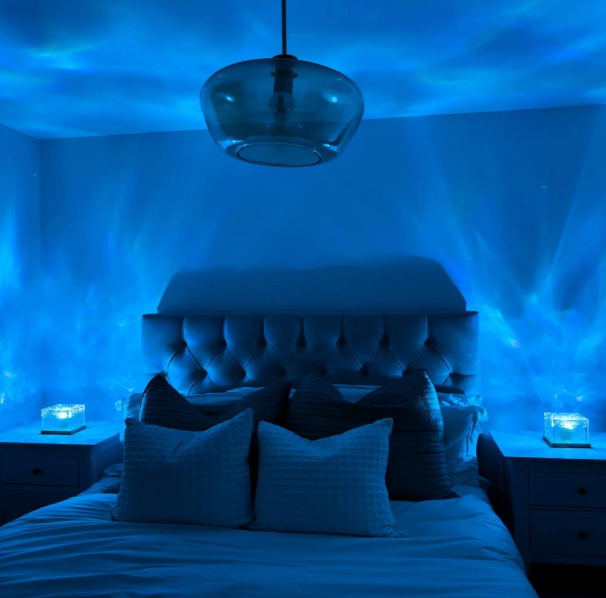 Wave Lamp USB Rechargeable 16 Colors & Remote Control