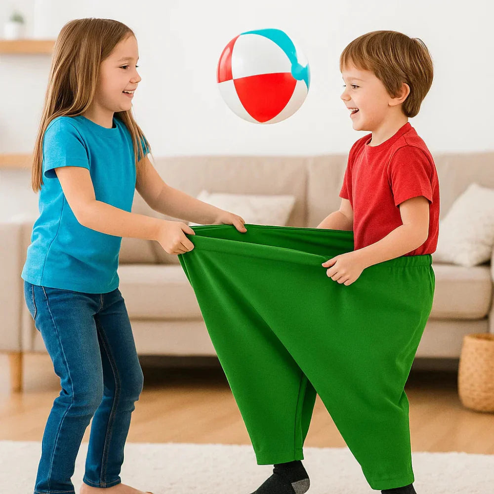 Wearable Catching Pants Set With Balls