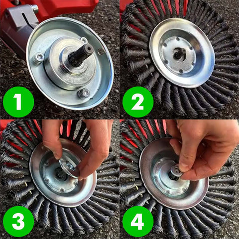 Weed Puller Ergonomic Upright Alloy Steel Root Removal