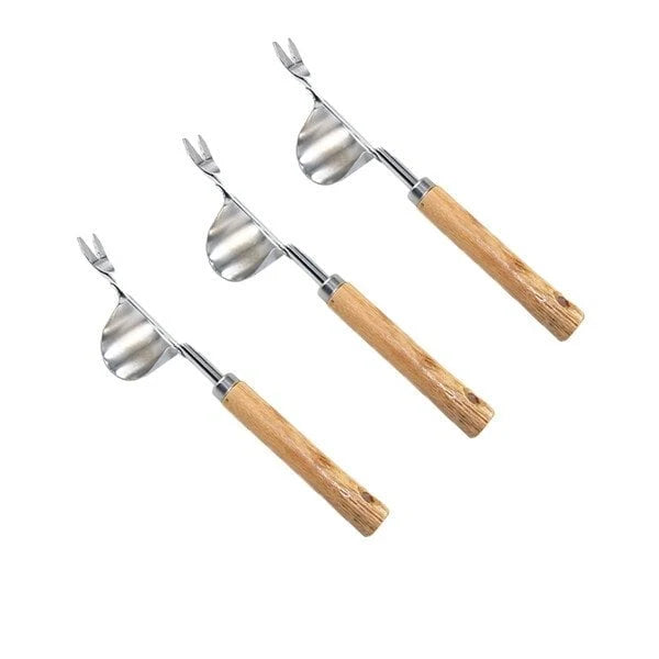 Weed Puller V-Shaped Steel Fork Lever Action