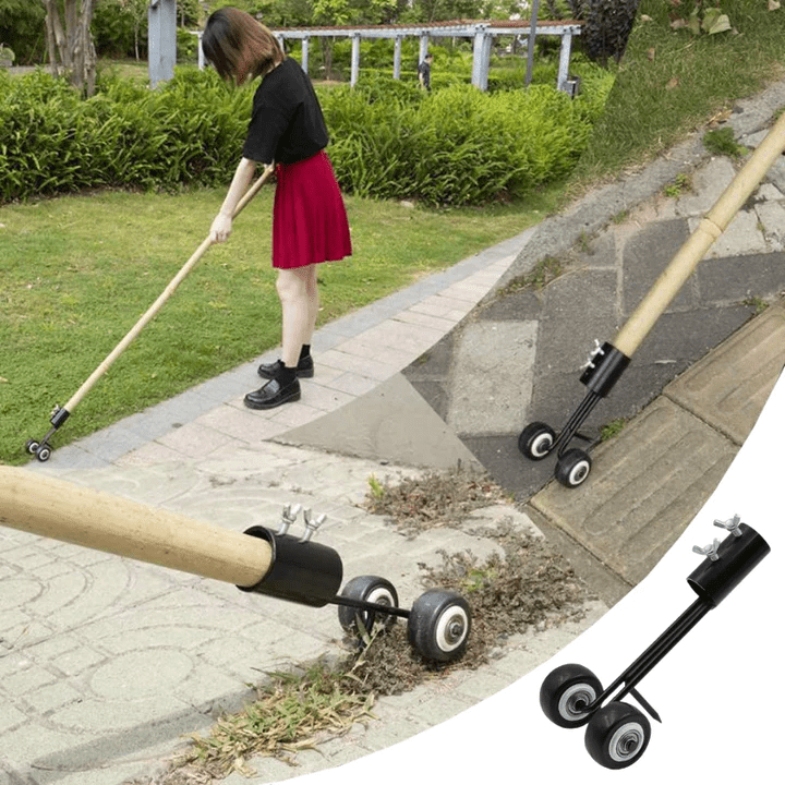 Weed Remover Tool Telescopic Handle Back-Friendly Root-Grip