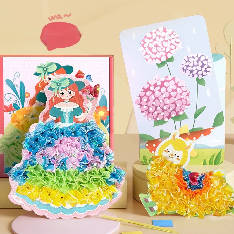 Whiteboard Sticker Kit Princess & Fairy Wooden Stylus