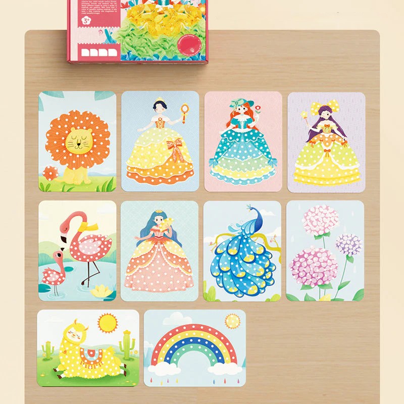 Whiteboard Sticker Kit Princess & Fairy Wooden Stylus