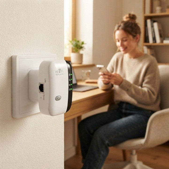 Wi-Fi Range Extender 300 Mbps Plug-In