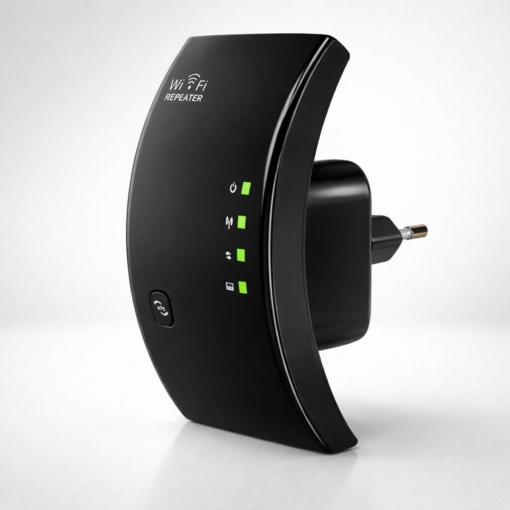 Wi-Fi Repeater Plug & Play Up to 300 Mbps