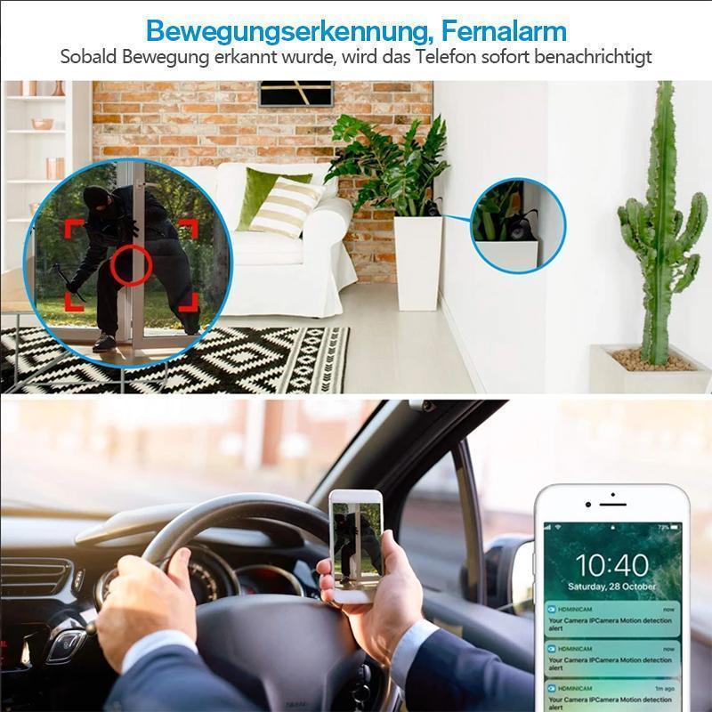 WiFi Mini Camera 1080P Magnetic Mount Night Vision