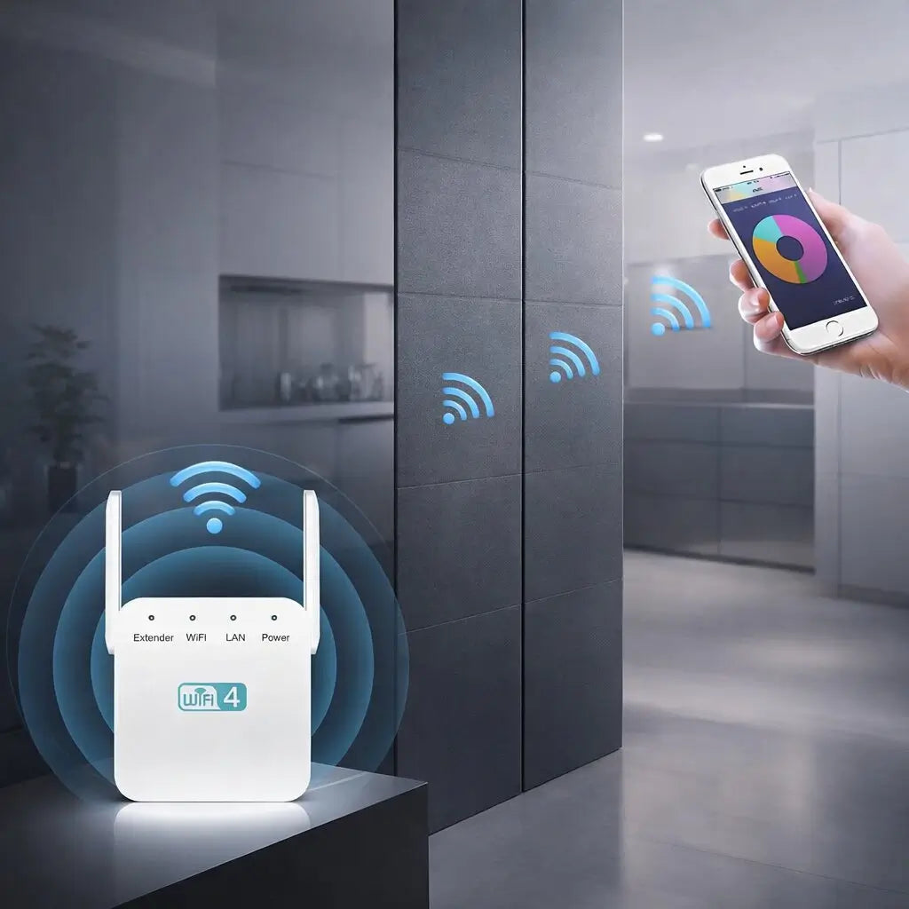 WiFi Signal Booster 3-in-1 Router & Access Point