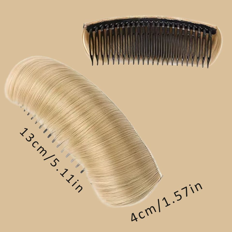 Wig Full Volume Natural-Looking 1+1 Free
