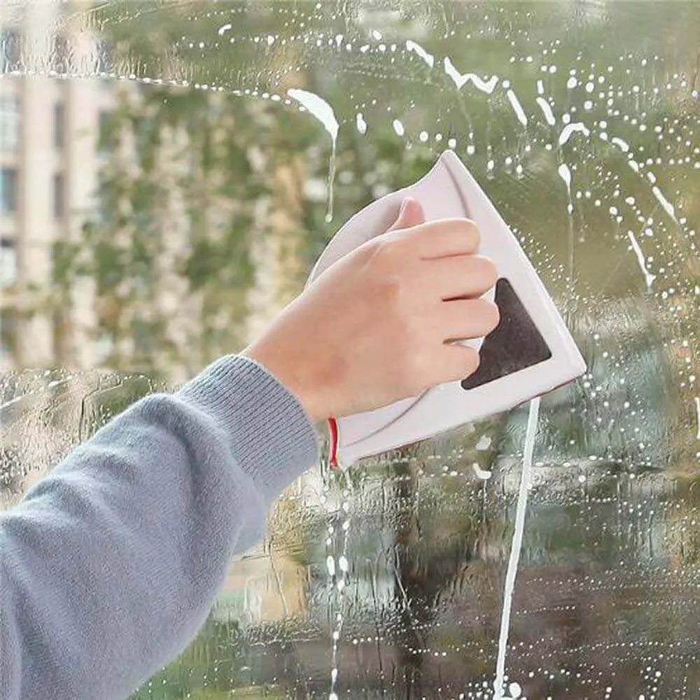 Window Cleaner Double-Sided Magnetic Washable Microfiber
