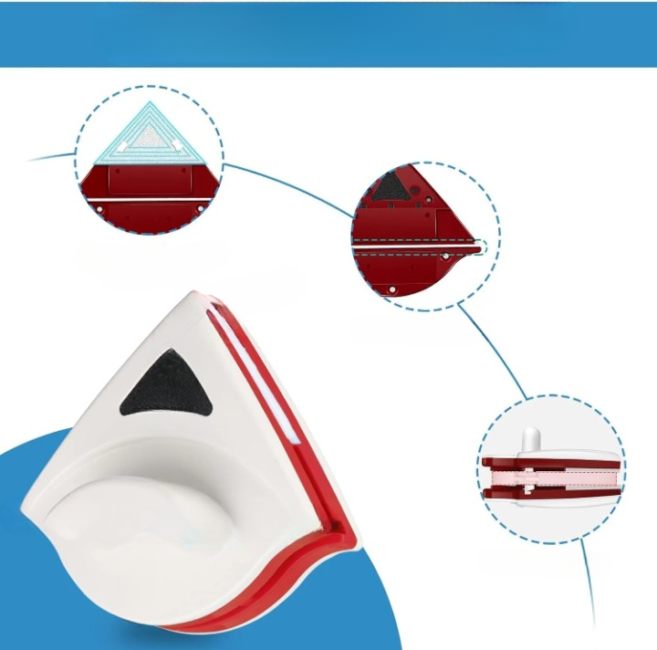 Window Cleaner Double-Sided Magnetic Washable Microfiber