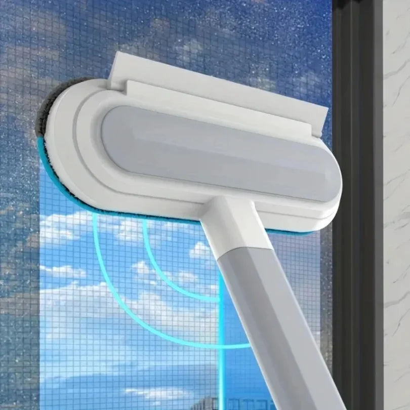 Window Cleaning Brush Microfiber & PVA Streak-Free