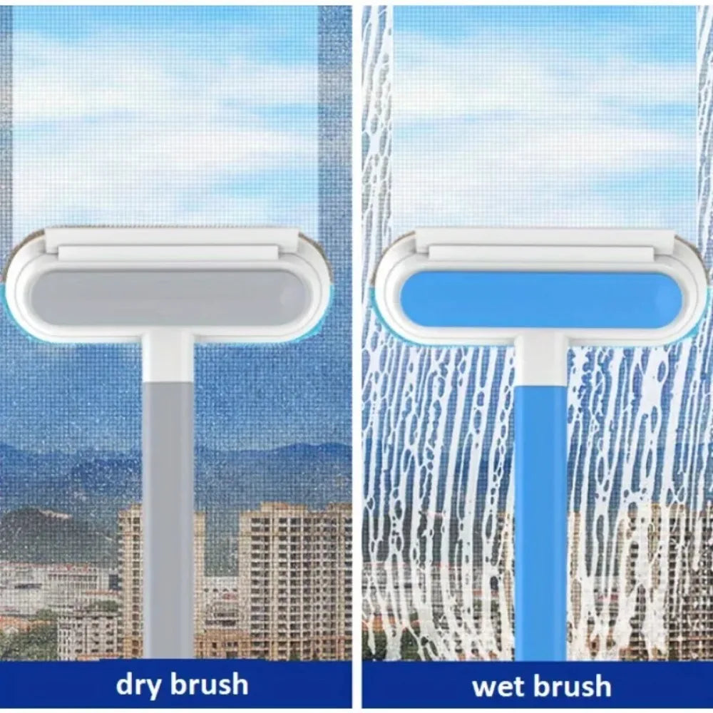 Window Cleaning Brush Microfiber & PVA Streak-Free