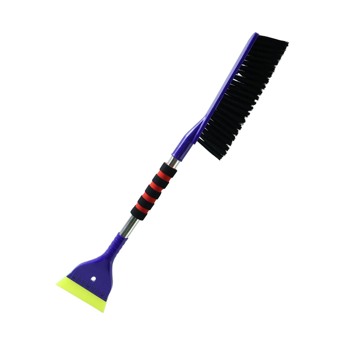 Window Frame Cleaning Brush 2-in-1 Scraper Non-Slip Handle