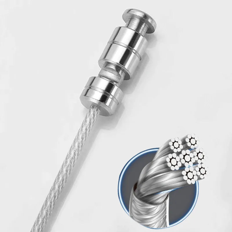 Window Lock Self-Adhesive No-Drill 3-Digit Combination & Key