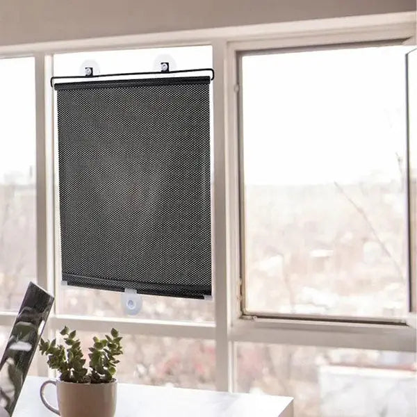 Window Roller Blind Heat-Reducing Glare Protection