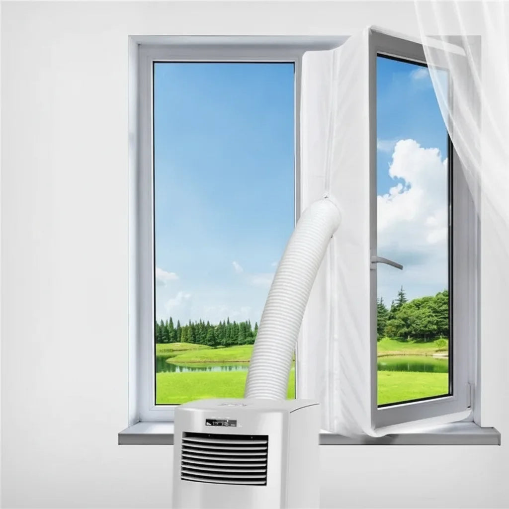 Window Seal Portable AC Zipper & Adhesive