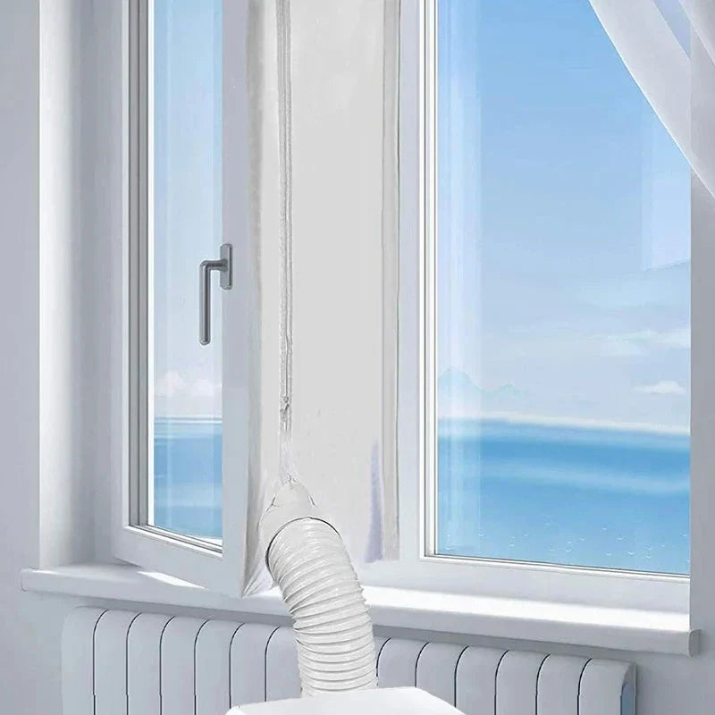 Window Seal Portable AC Zipper & Adhesive