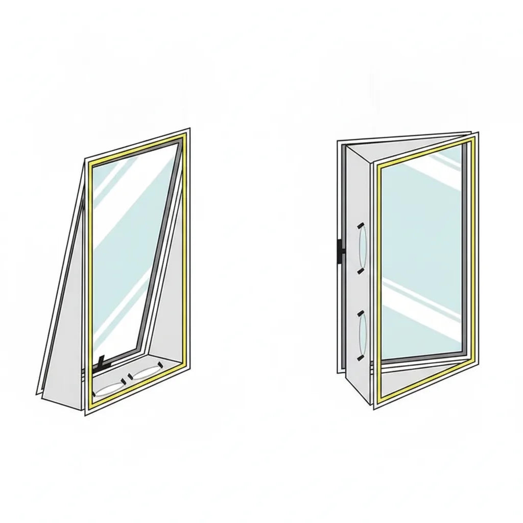 Window Seal Portable AC Zipper & Adhesive