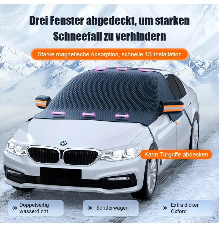 Windshield Cover Oxford Fabric Magnetic Attachment