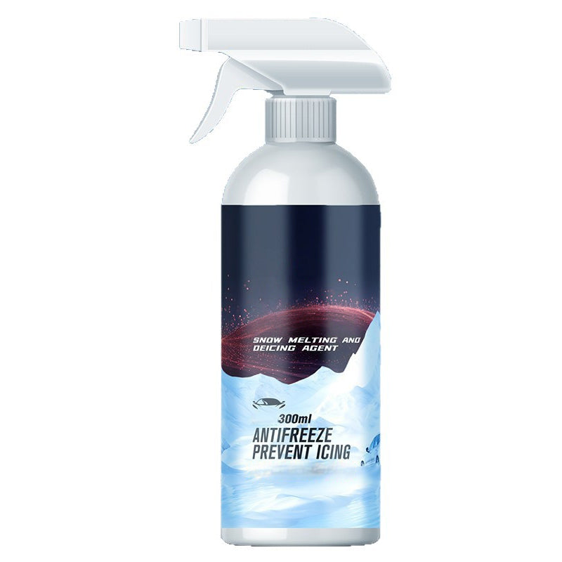 Windshield De-Icer Spray Instant Ice Removal Water-Based Paint-Safe