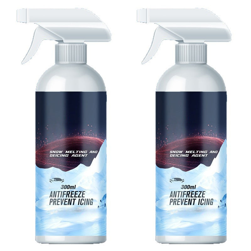Windshield De-Icer Spray Instant Ice Removal Water-Based Paint-Safe