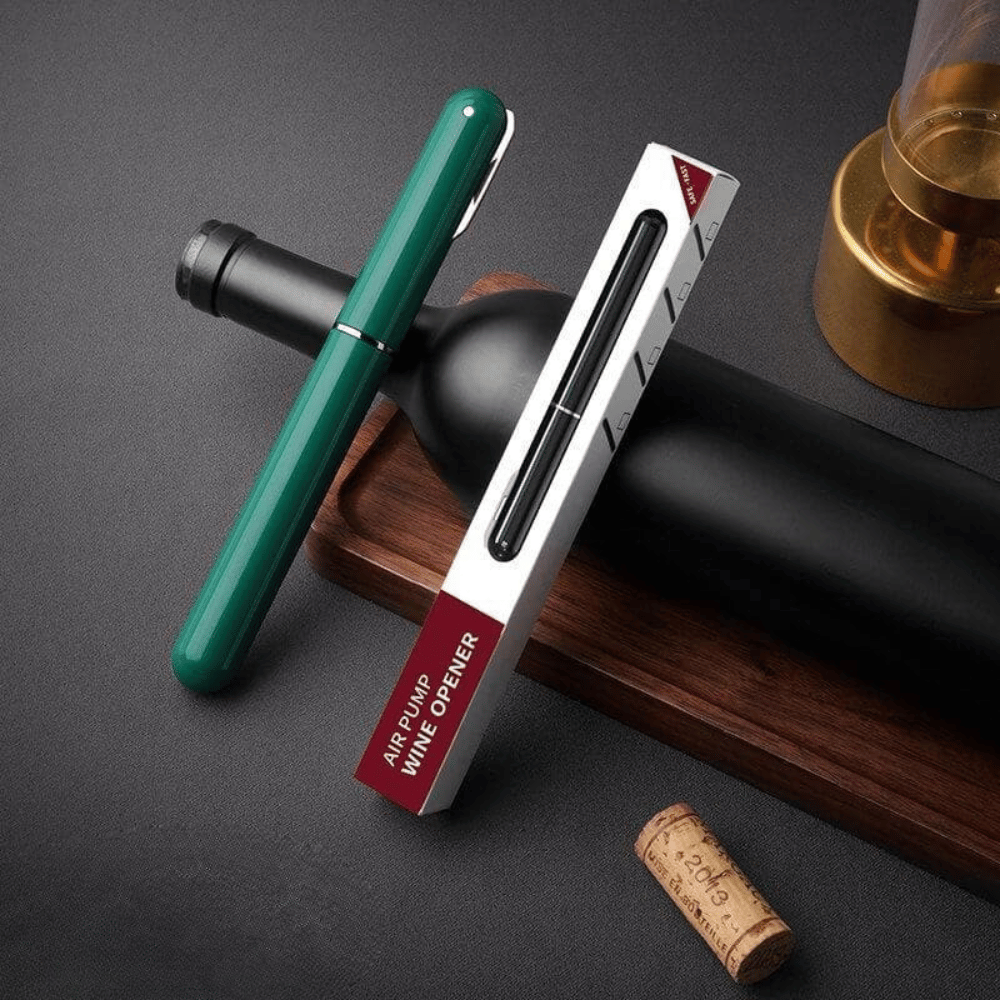Wine Opener Air Pressure Stainless Steel Needle & Cap