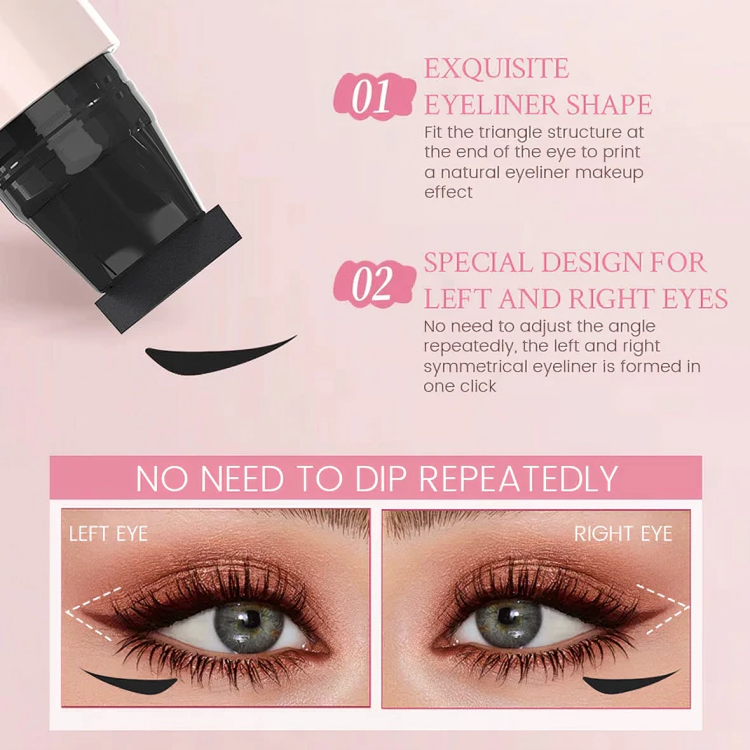 Wing Eyeliner Stamp Waterproof & Long-Lasting 2-Pack
