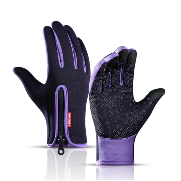 Winter Gloves Waterproof & Windproof Fleece Lined