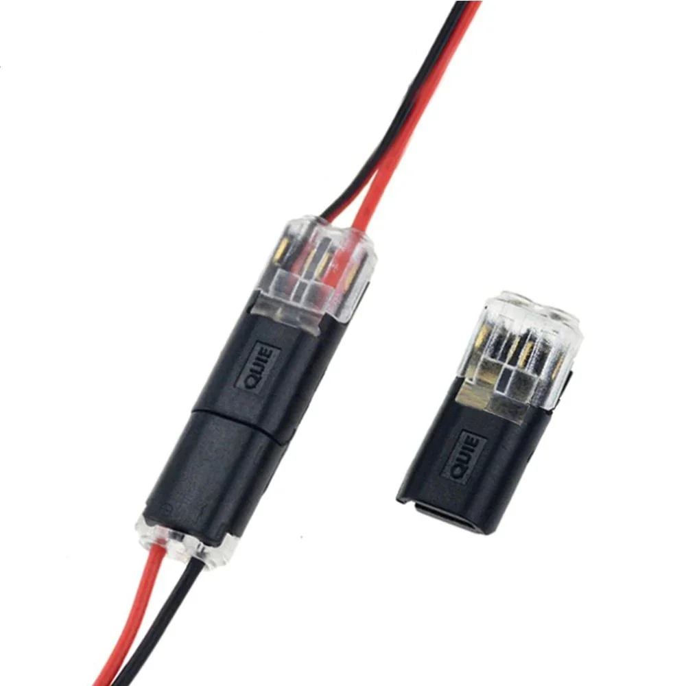 Wire Connector Set Tool-Free Quick-Connect Stranded & Solid Wire