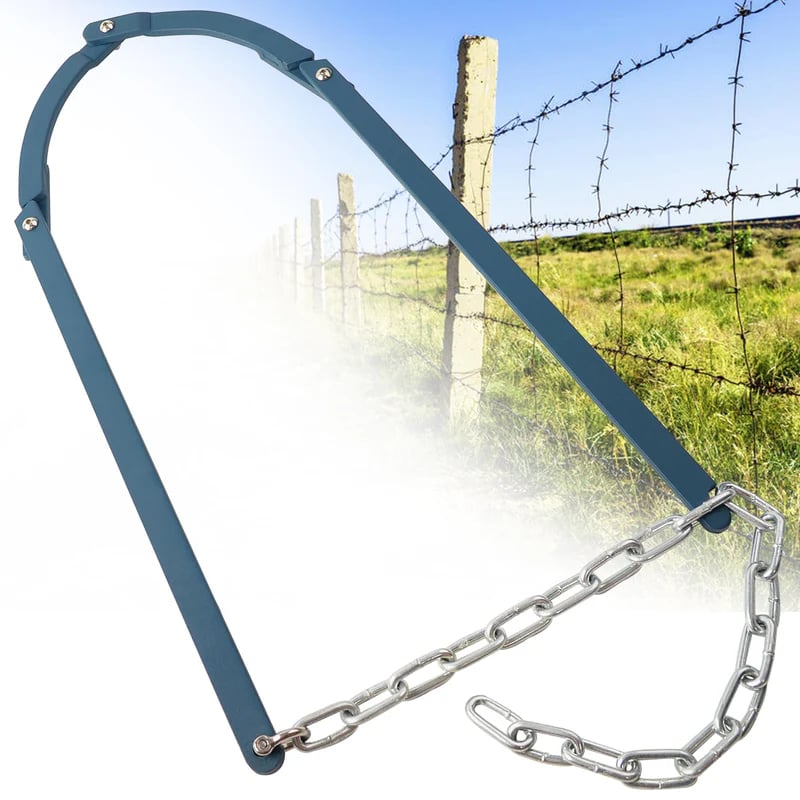 Wire Fence Tensioner Weather-Resistant Iron Easy DIY