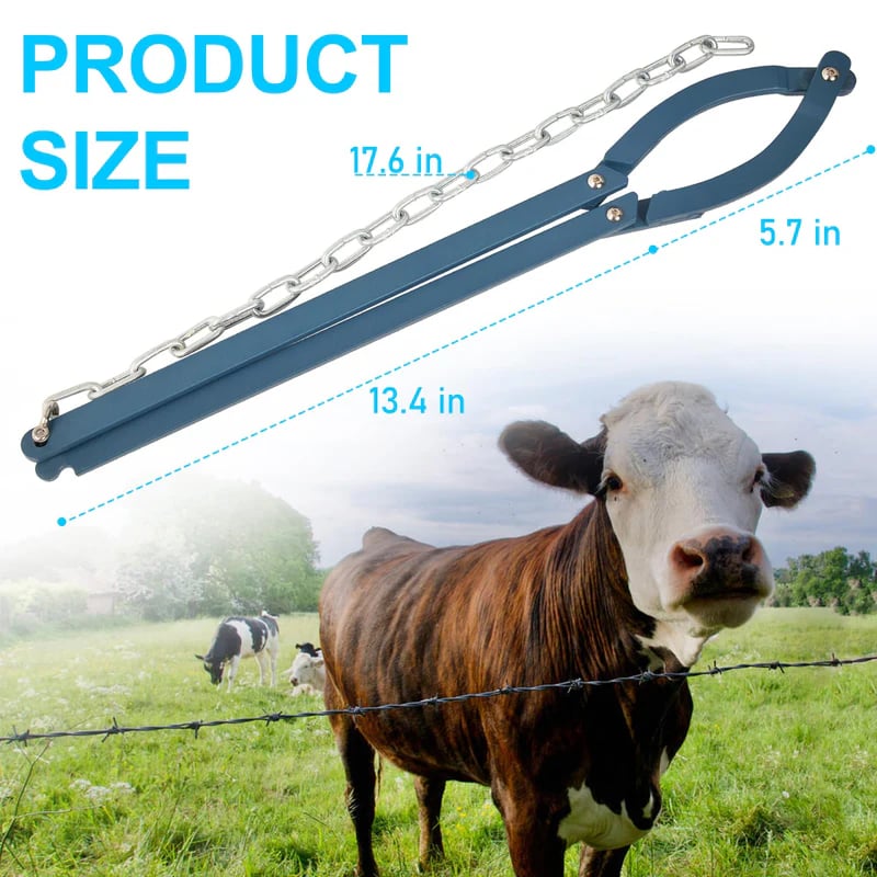 Wire Fence Tensioner Weather-Resistant Iron Easy DIY