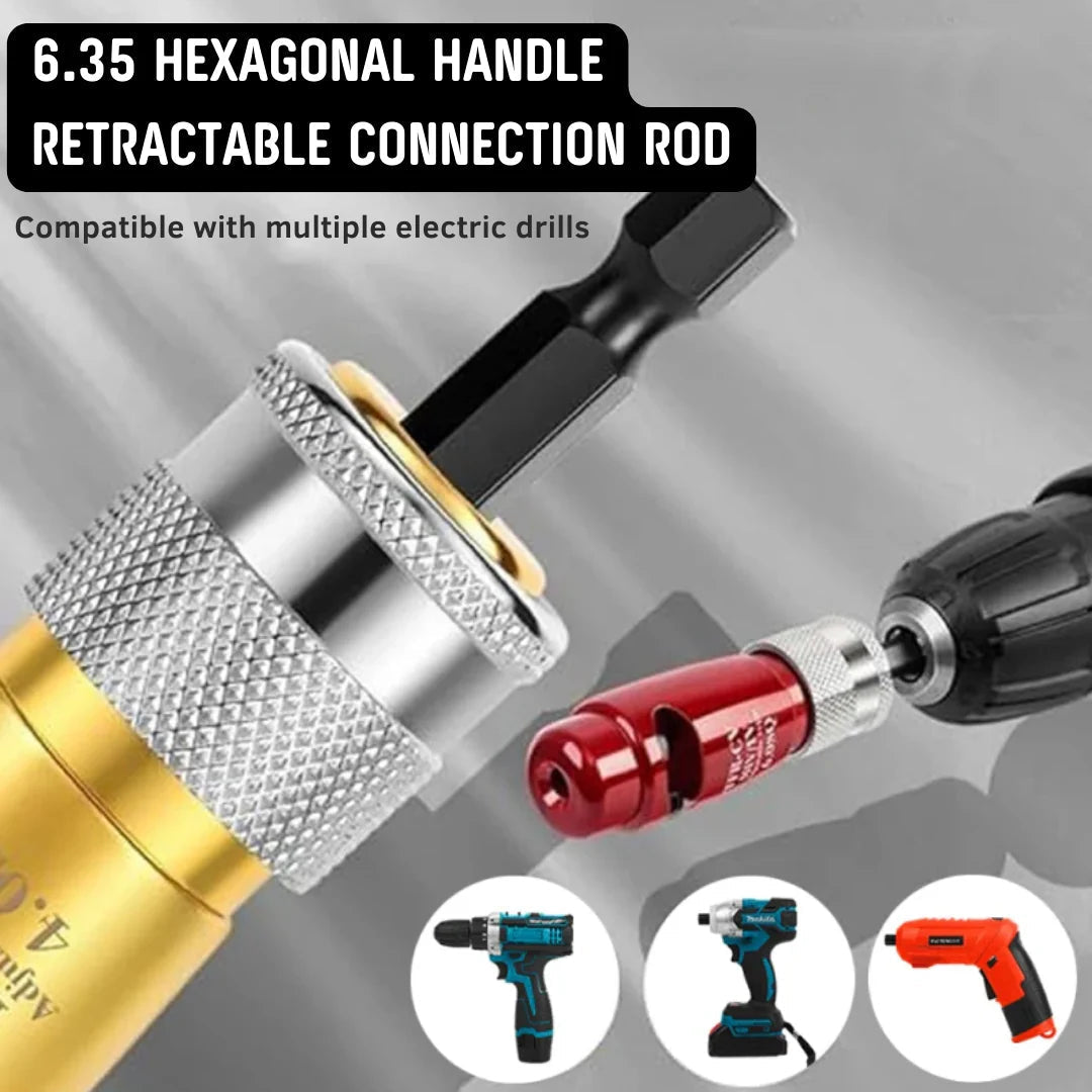 Wire Stripper Set Drill-Compatible Twist-Lock 5-Piece